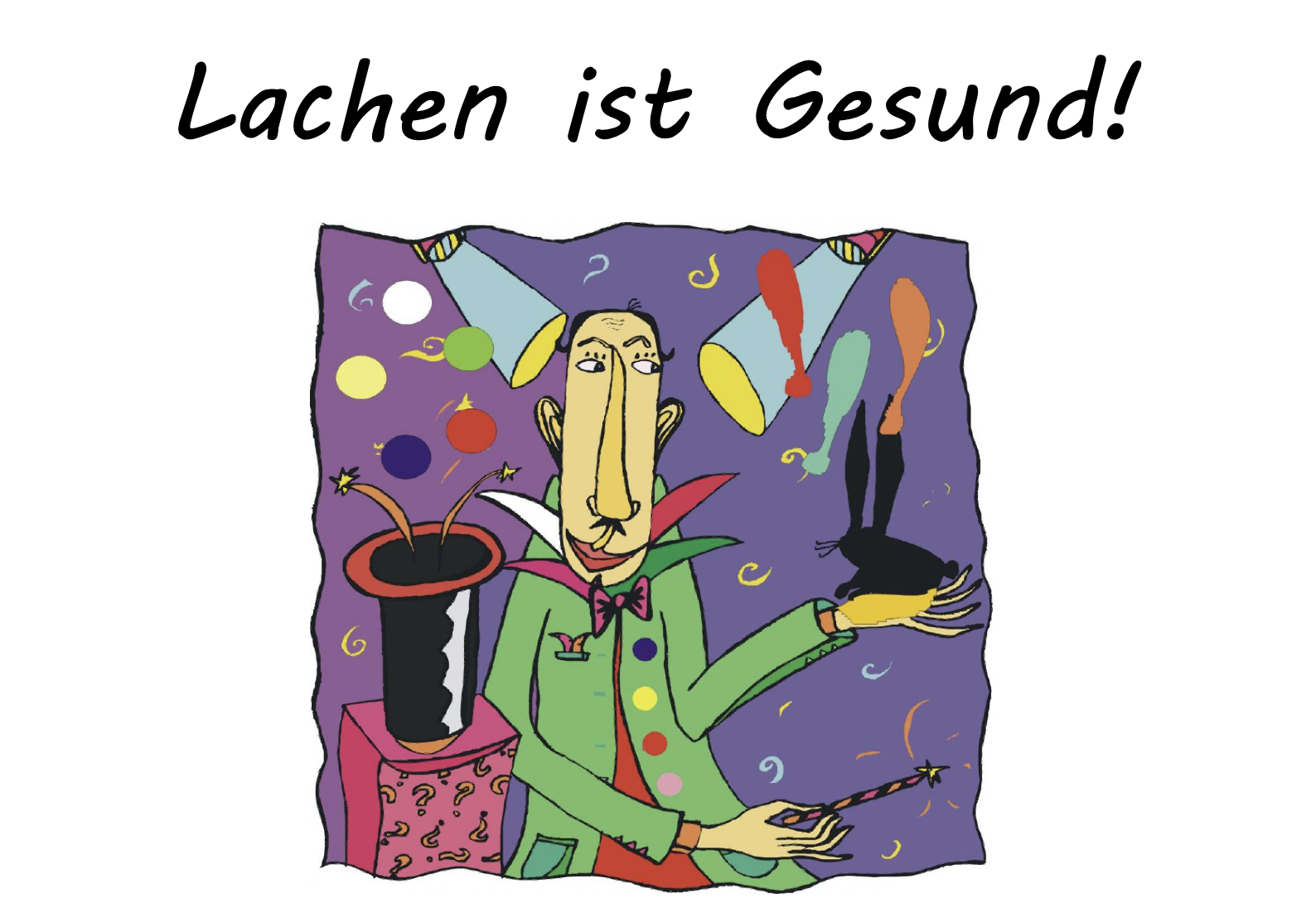 Lachen ist gesund